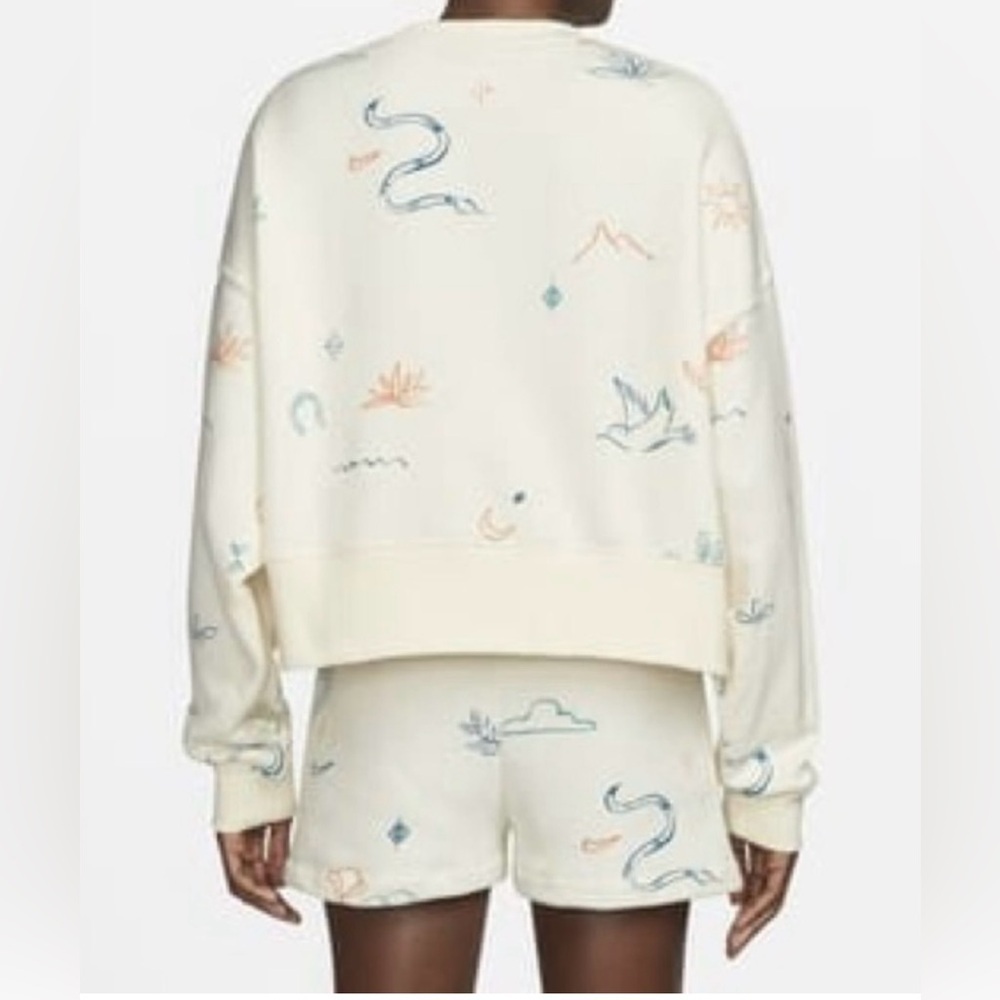 Nike Sportswear Women's Fleece Shorts Wild Oasis - Picture 3 of 5